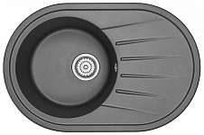 Кухонная мойка GRANULA (7601, ЧЕРНЫЙ) 250_100_Array